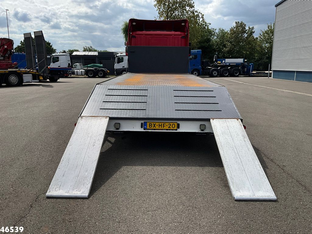 Scania P 230 Autotransporter met oprijrampen