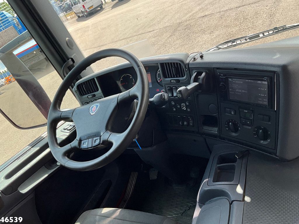 Scania P 230 Autotransporter met oprijrampen