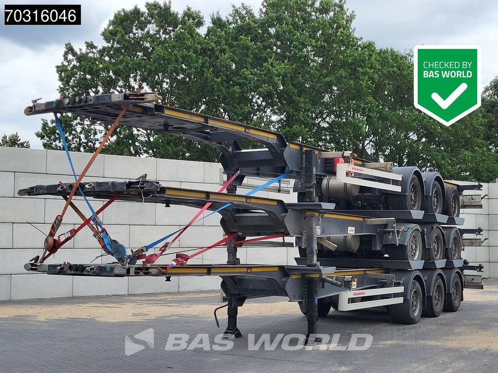 Kässbohrer CS 3 Achsen Lift Axle 40ft