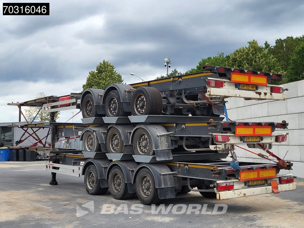 Kässbohrer CS 3 Achsen Lift Axle 40ft