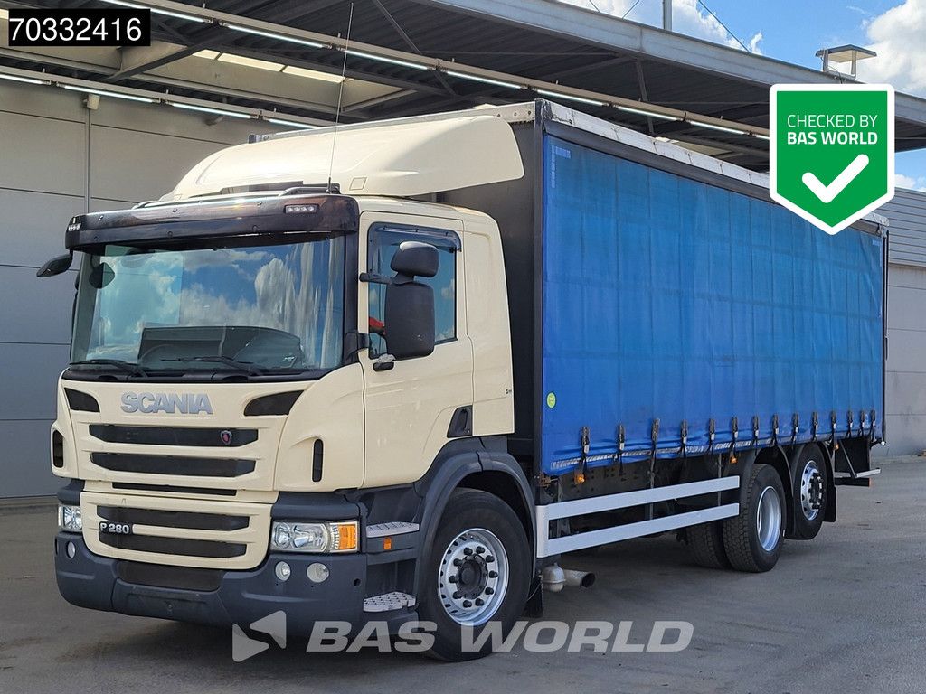 Scania P280 6X2 2000kg Ladebordwand Lift axle Automatic Euro 5