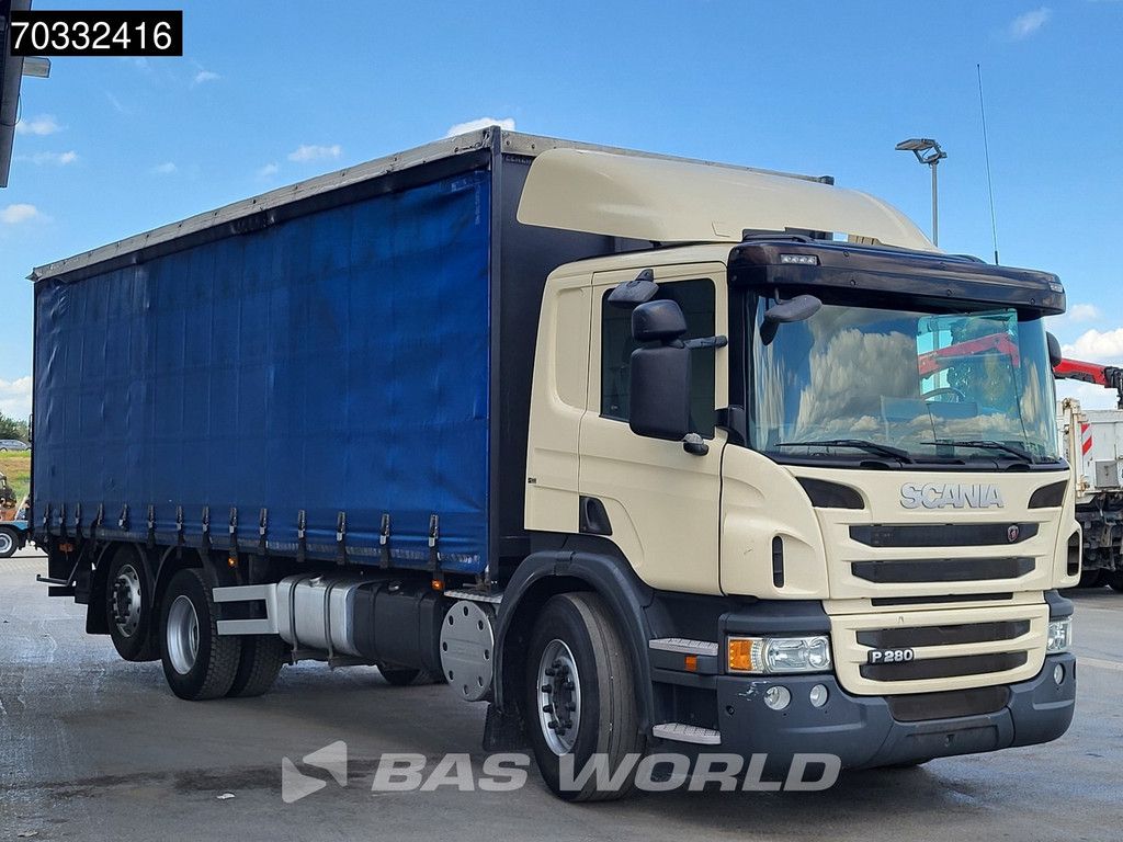 Scania P280 6X2 2000kg Ladebordwand Lift axle Automatic Euro 5