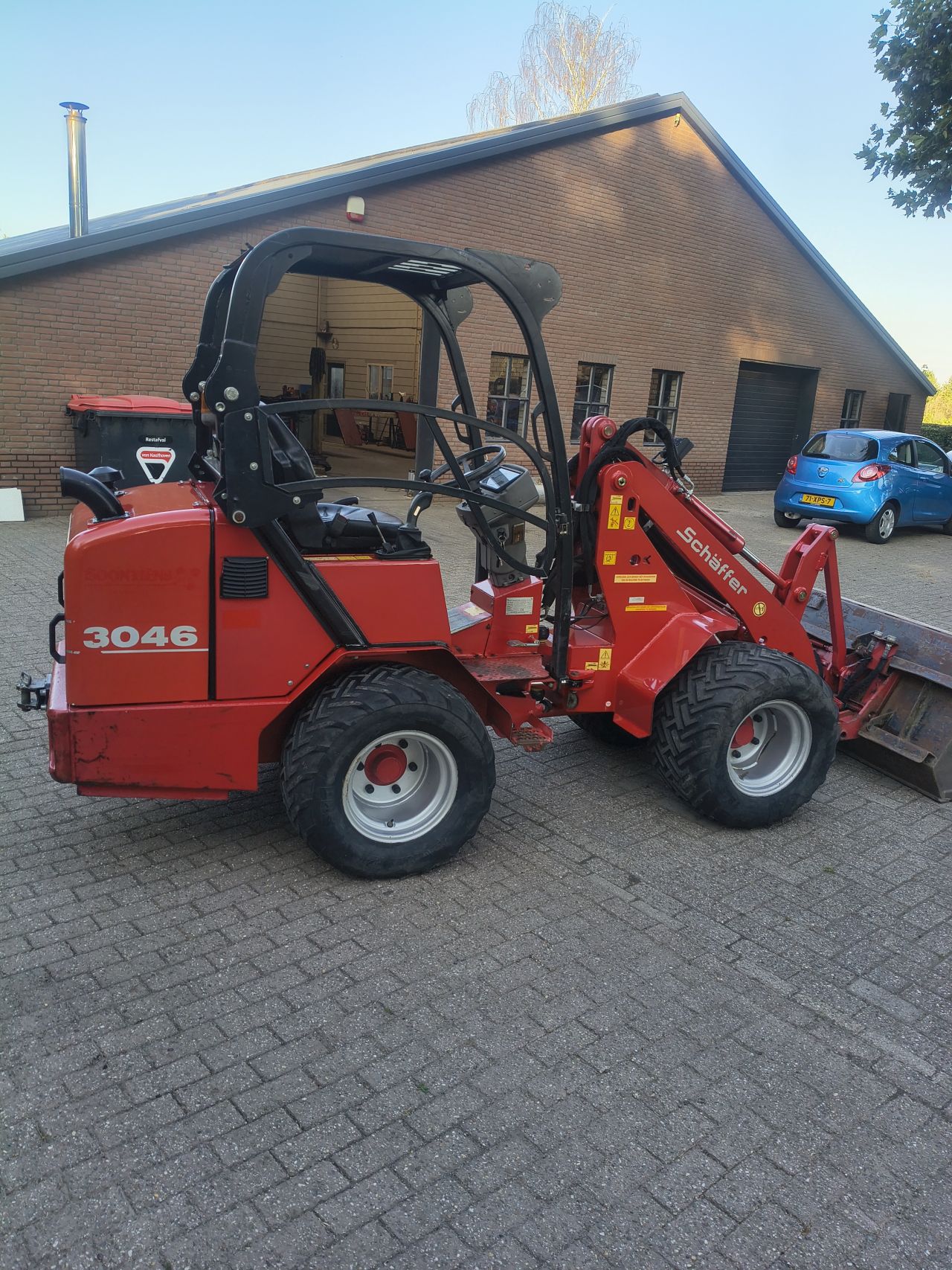 Schaffer 3046 shovel weidemann giant