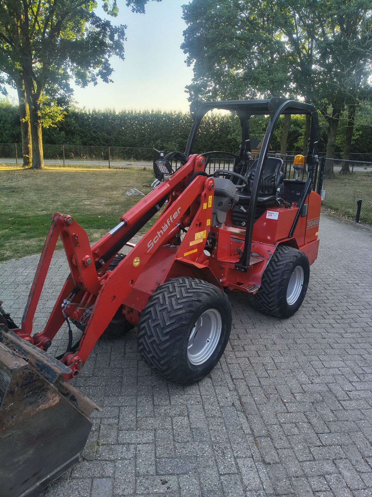 Schaffer 3046 shovel weidemann giant