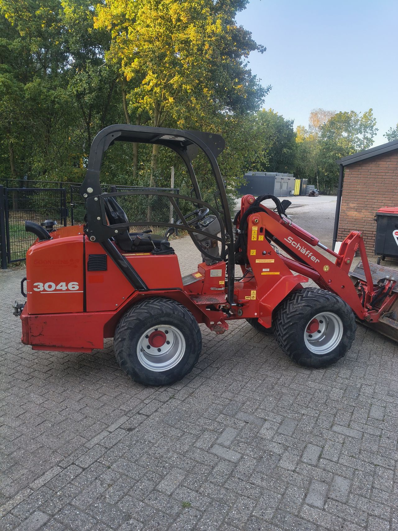 Schaffer 3046 shovel weidemann giant