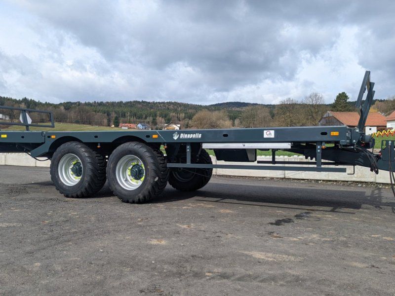 Dinapolis 7,5m Ballenwagen Hydraulisch absenkbare Rampe Druckluft LED
