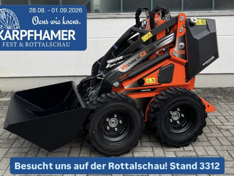 Cast Group Worky Quad SSQ 15 Diesel lader Hoflader lader