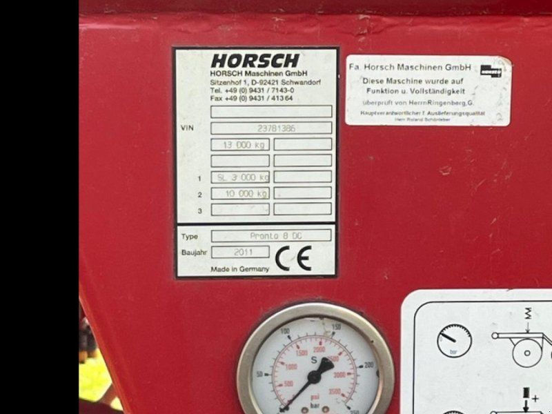 Horsch PRONTO 8 DC