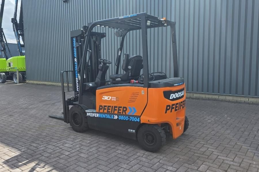 Doosan B30X-7 Plus Electric, 3 Tons Capacity, Lift Height