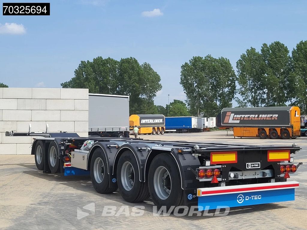 D-TEC CT-521-S NEW Breker-chassis 2x 20ft. 1x 30ft. 1x40ft 1x45ft