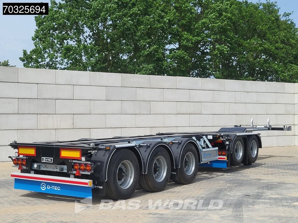D-TEC CT-521-S NEW Breker-chassis 2x 20ft. 1x 30ft. 1x40ft 1x45ft
