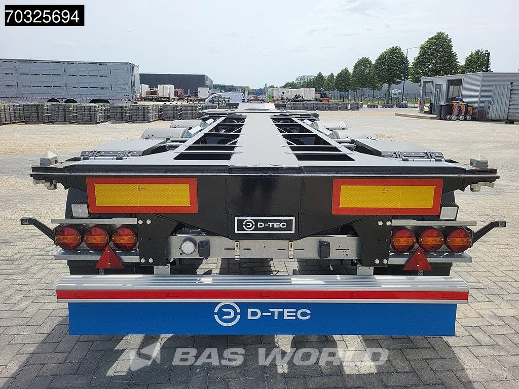 D-TEC CT-521-S NEW Breker-chassis 2x 20ft. 1x 30ft. 1x40ft 1x45ft