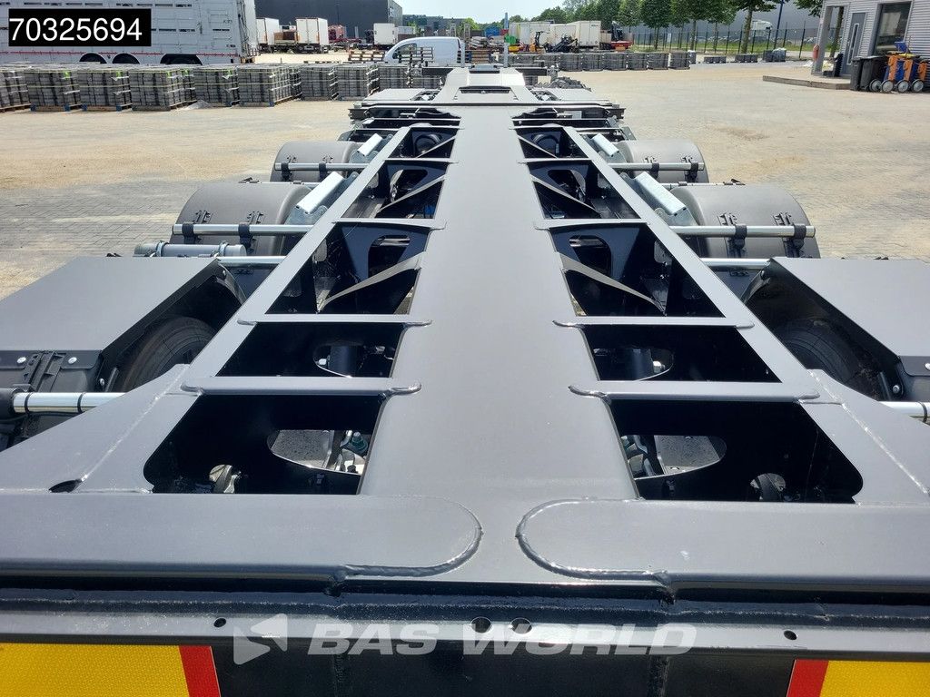 D-TEC CT-521-S NEW Breker-chassis 2x 20ft. 1x 30ft. 1x40ft 1x45ft