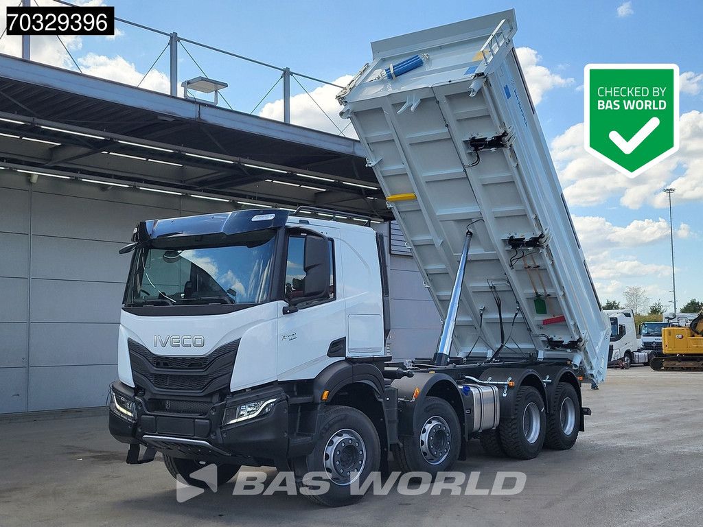 Iveco X-Way 500 8X4 NEW! 13m3 KH Dreiseitenkipper Full Steel Big Axle Euro 6