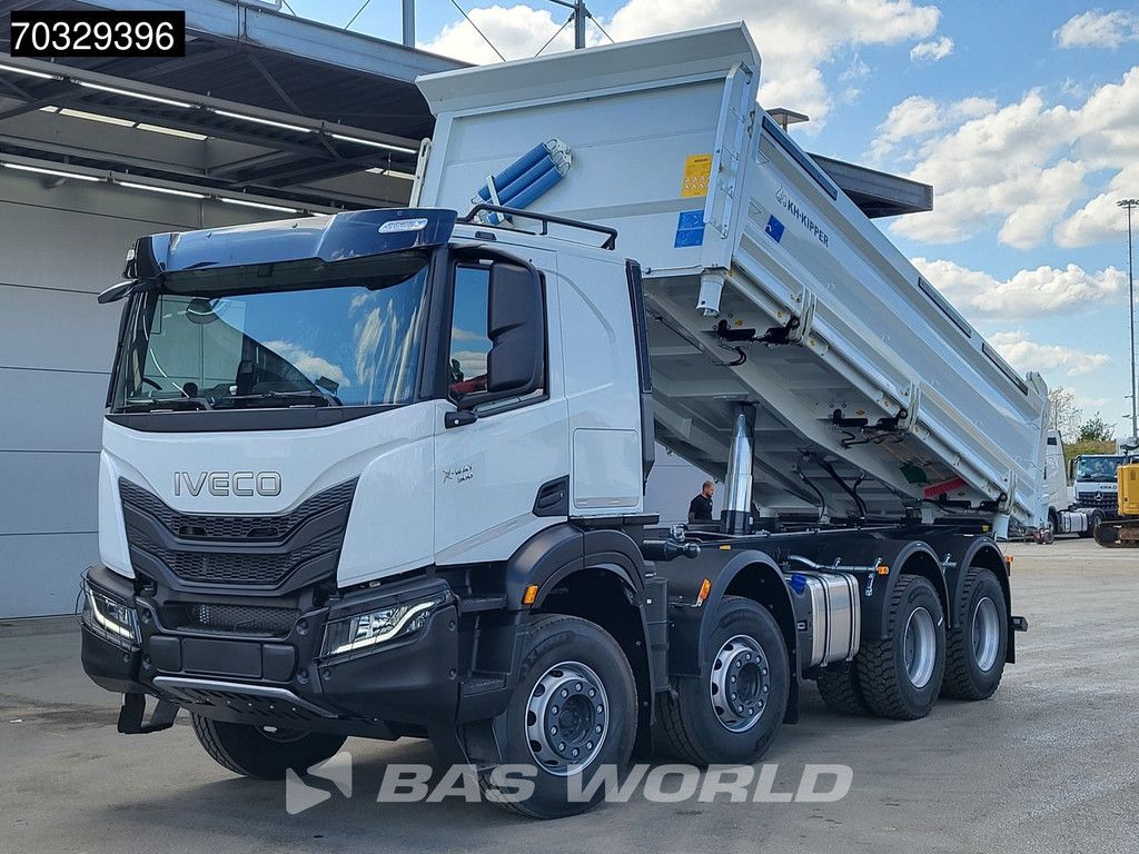 Iveco X-Way 500 8X4 NEW! 13m3 KH Dreiseitenkipper Full Steel Big Axle Euro 6