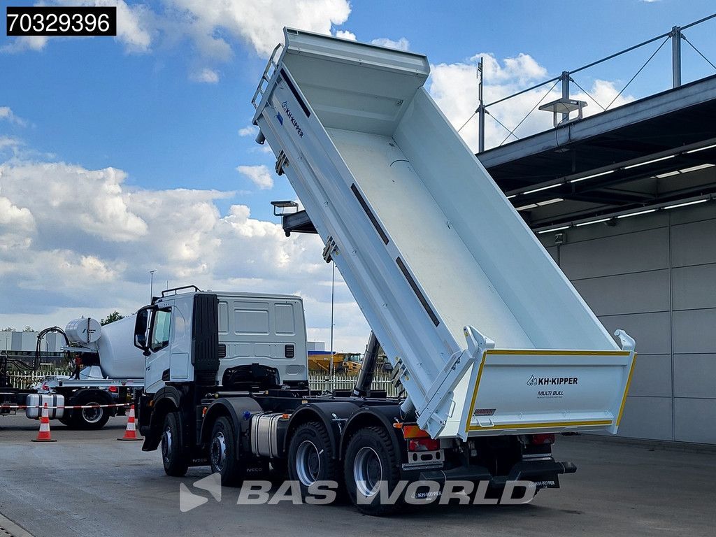 Iveco X-Way 500 8X4 NEW! 13m3 KH Dreiseitenkipper Full Steel Big Axle Euro 6
