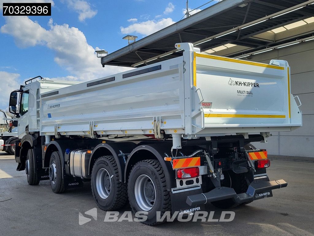 Iveco X-Way 500 8X4 NEW! 13m3 KH Dreiseitenkipper Full Steel Big Axle Euro 6