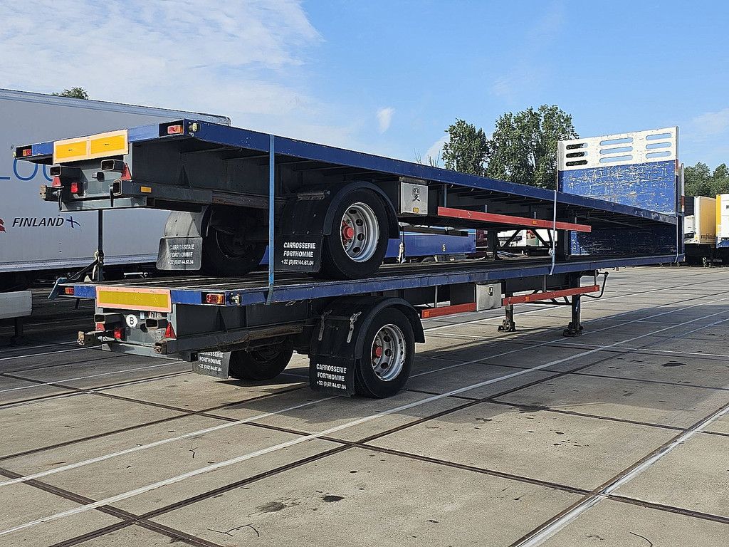 VARMO 1 AXLE PLATFORM forklift connection