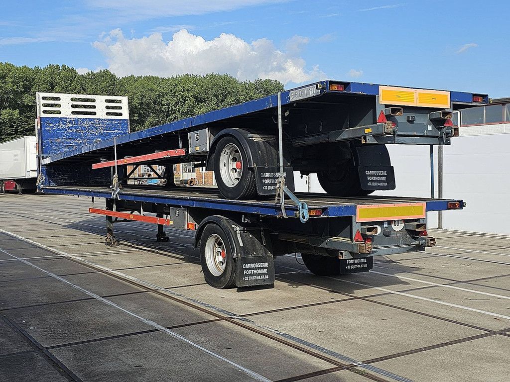 VARMO 1 AXLE PLATFORM forklift connection