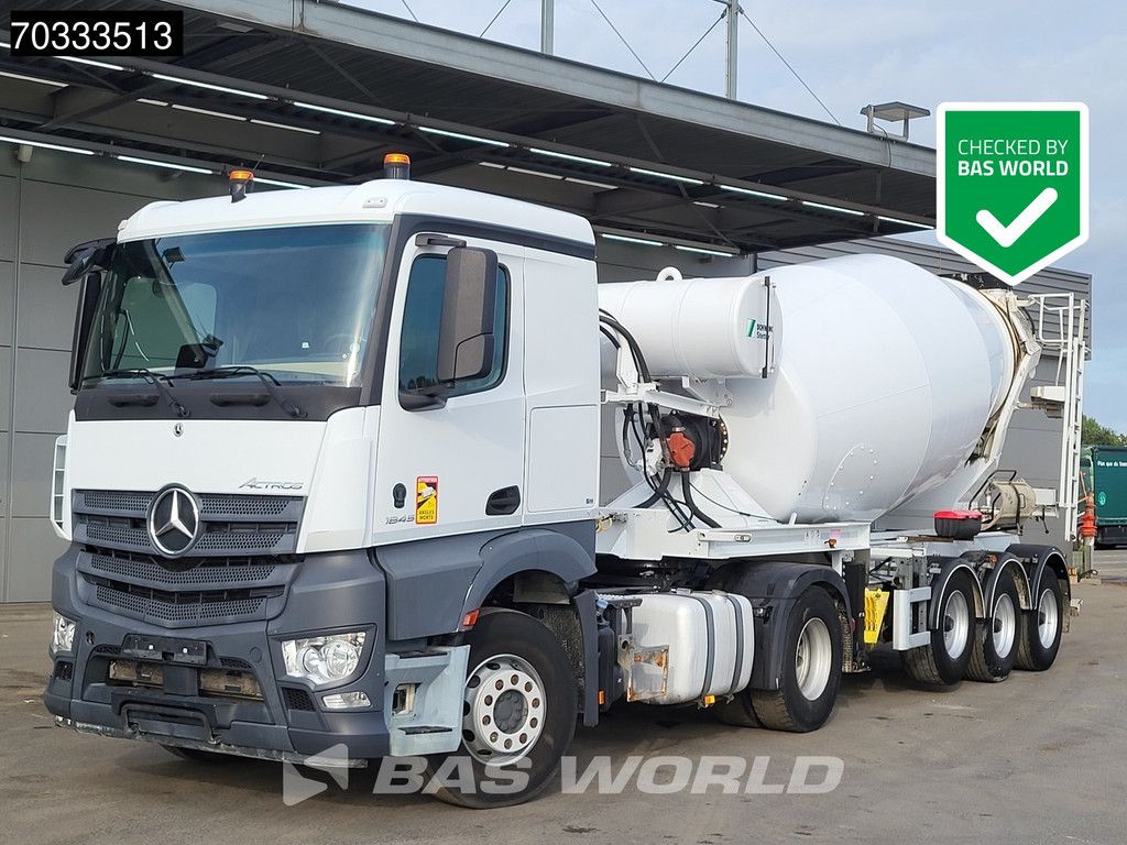 Mercedes Actros 1845 4X2 Concrete BPW 12m3 Retarder Hydraulic