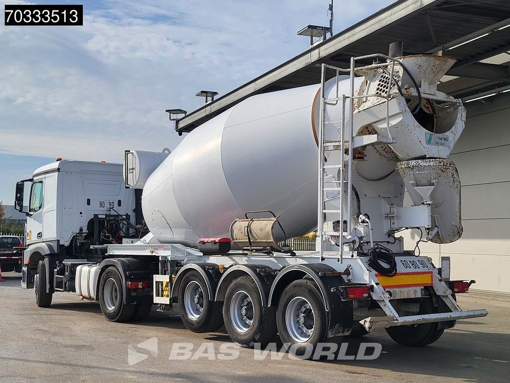 Mercedes Actros 1845 4X2 Concrete BPW 12m3 Retarder Hydraulic