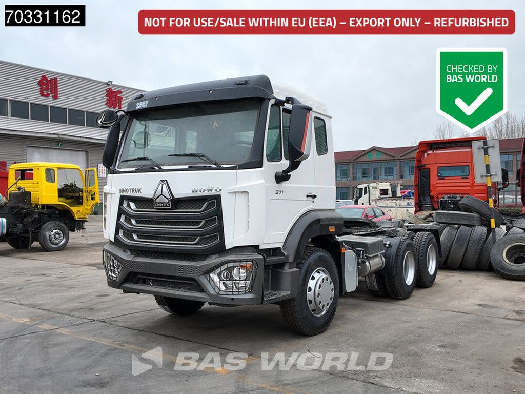 Sinotruk HOHAN 371 6X4 Refurbished! 6x4 Hub Full Steel Manual Airco Euro 2