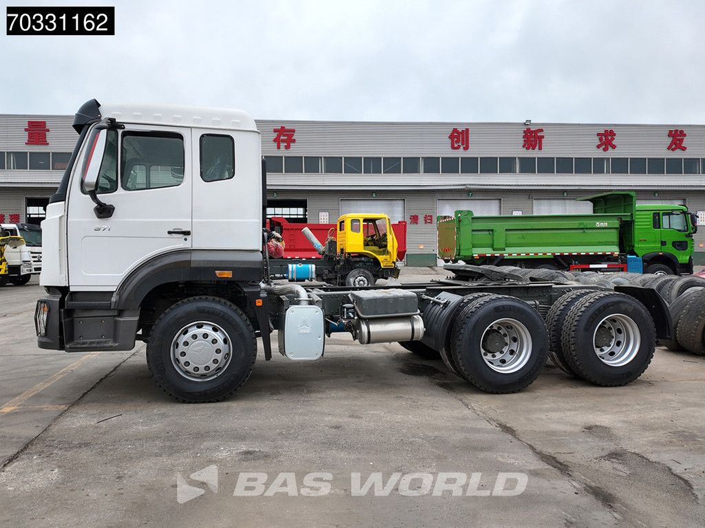 Sinotruk HOHAN 371 6X4 Refurbished! 6x4 Hub Full Steel Manual Airco Euro 2
