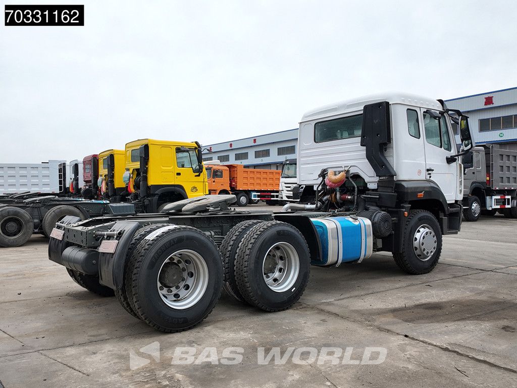 Sinotruk HOHAN 371 6X4 Refurbished! 6x4 Hub Full Steel Manual Airco Euro 2