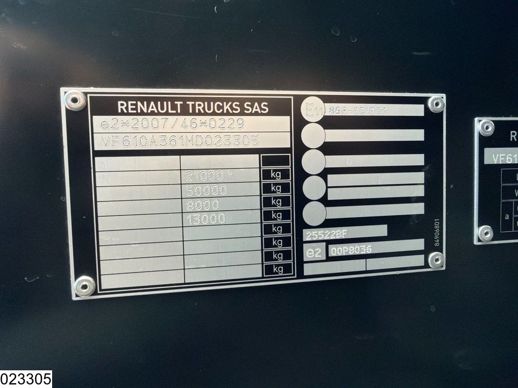 Renault T High 480 EURO 6D, Retarder, MD, T-High