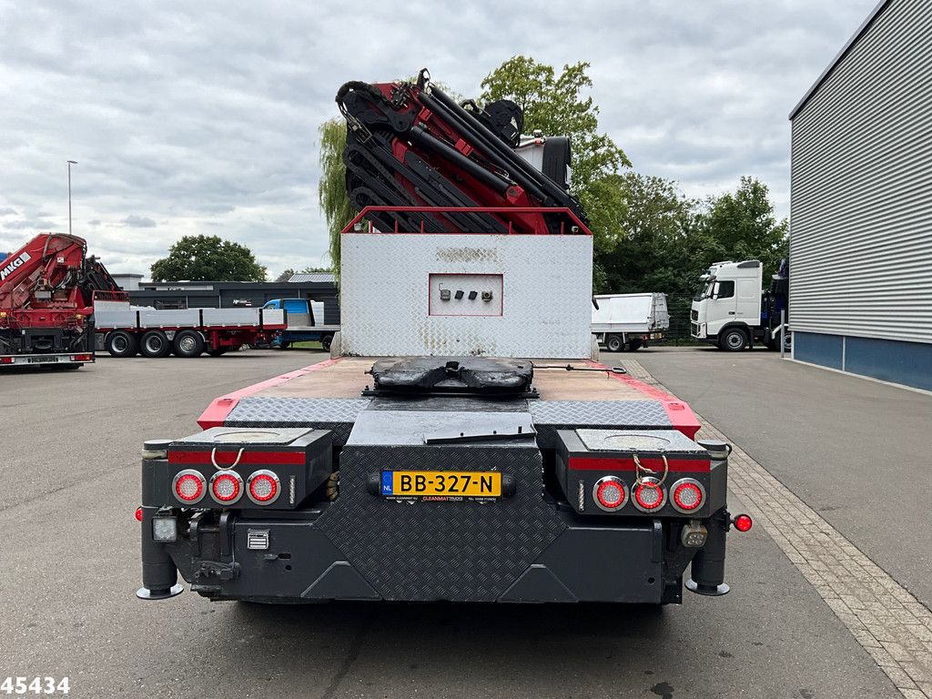 Mercedes-Benz Arocs 3251 8x4 Euro 6 Retarder HMF 85 Tonmeter laadkraan Fly-Jib
