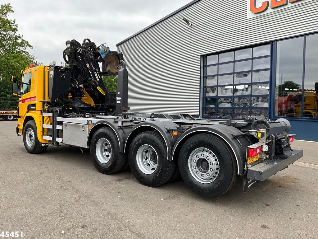 Scania P 410 8x4 Euro 6 Palfinger 14 Tonmeter Z-kraan