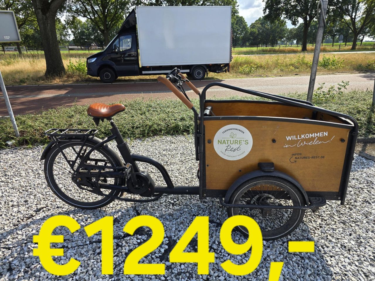 Bakfiets elektrische bakfiets cargobike hondenbakfiets ebike