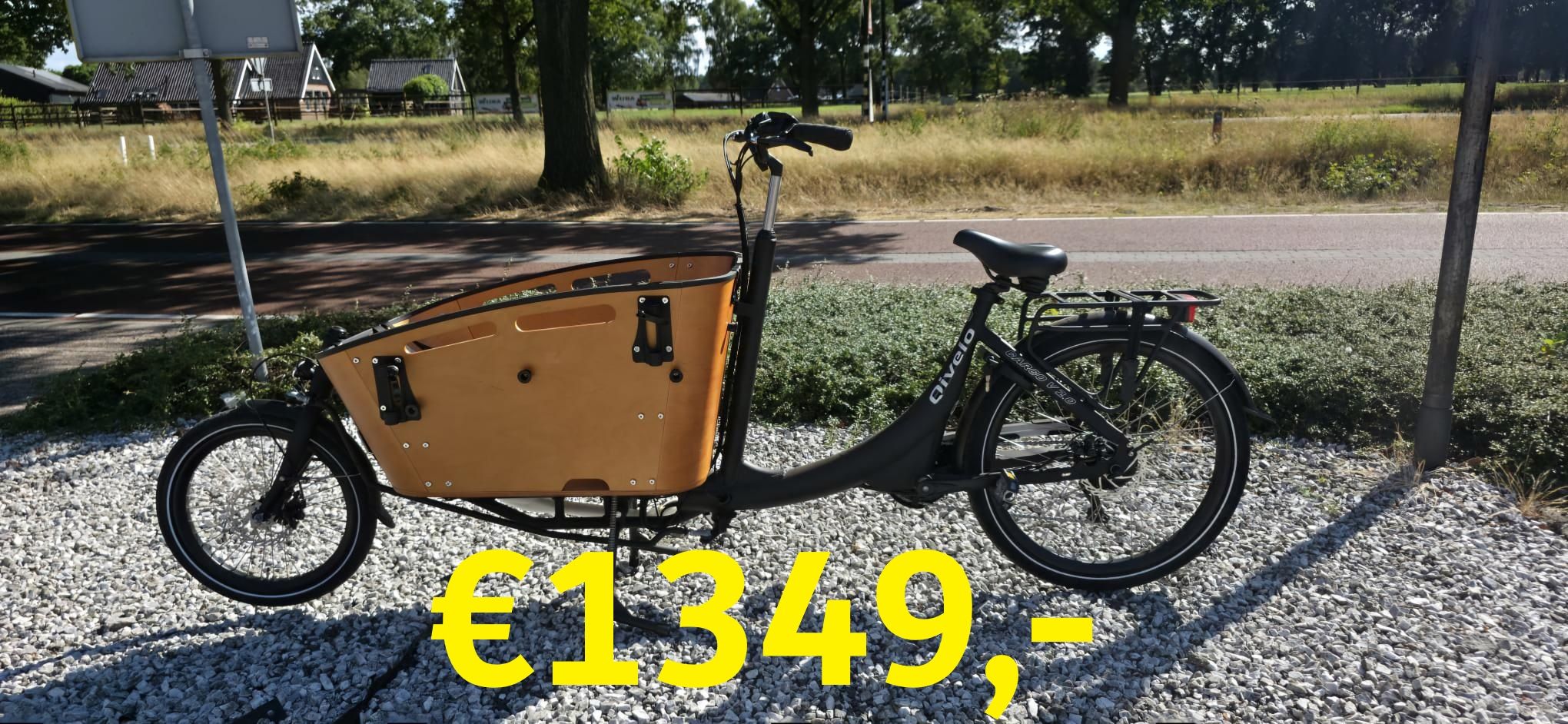 Bakfiets elektrische bakfiets cargobike hondenbakfiets ebike