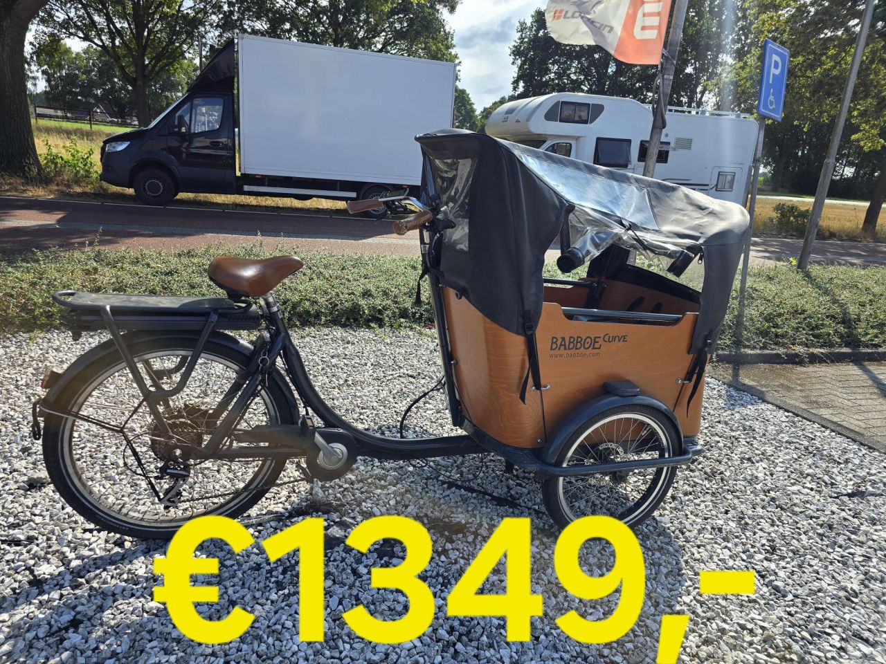 Bakfiets elektrische bakfiets cargobike hondenbakfiets ebike