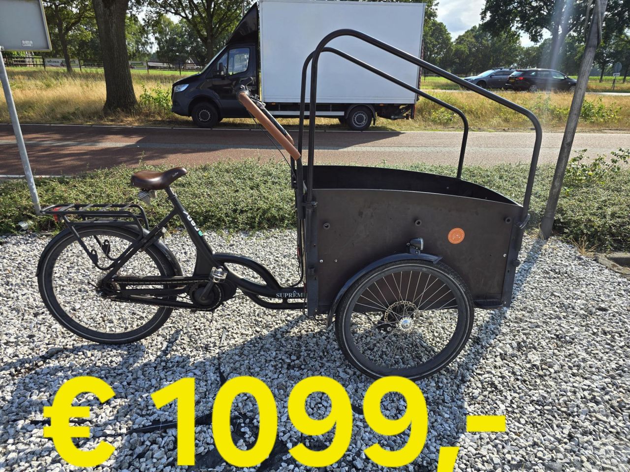 Bakfiets elektrische bakfiets cargobike hondenbakfiets ebike
