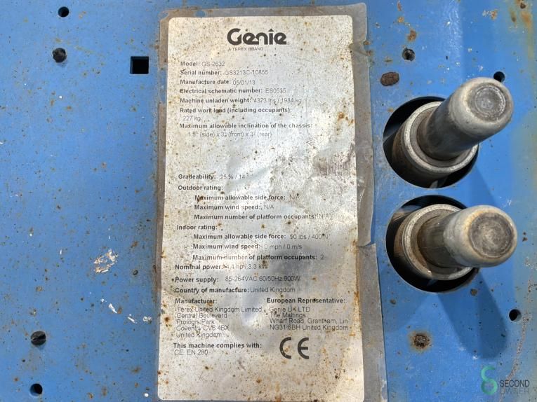 Schaarhoogwerker Genie GS 2632 2013 Urenstand 264