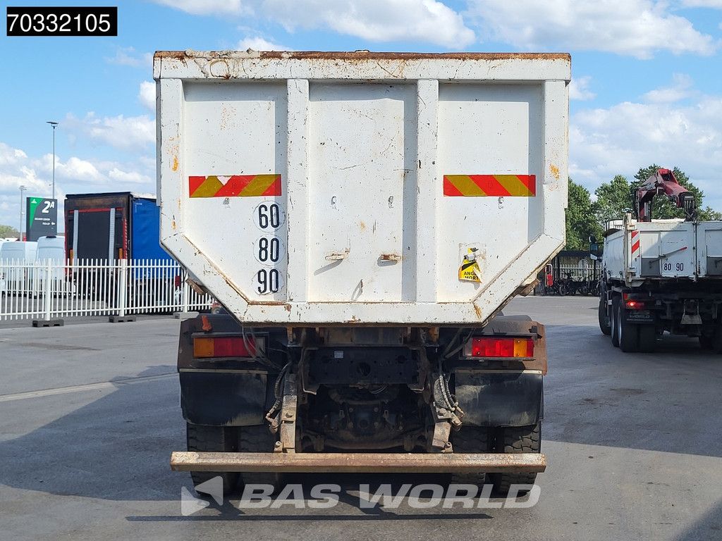 MAN TGA 35.390 8X4 19m3 tipper Steelsuspension Big-Axle Retarder Euro 2