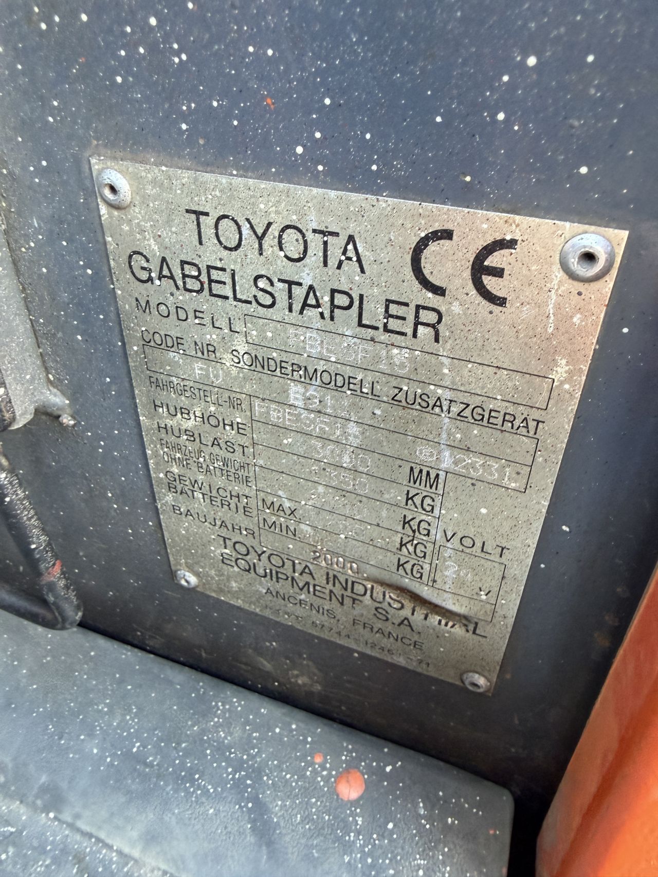 Toyota heftruck