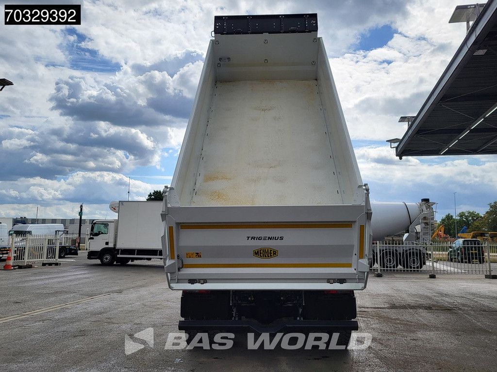 Iveco X-Way 500 8X4 NEW! 14m3 Meiler Trigenius 3-way tipper Steel suspension Big-Axle Euro 6