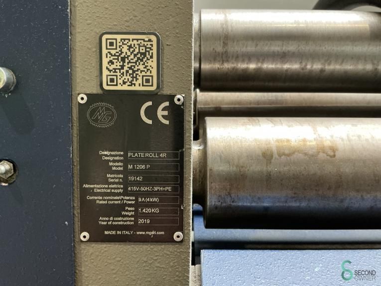 Plaatwalsen MG M 1206 P 2019