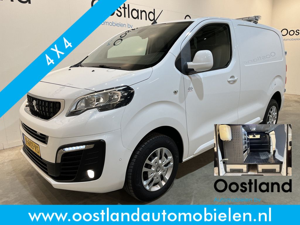 Peugeot Expert 2.0 BlueHDI 120 PK Premium Pack Dangel 4X4 Servicebus / Bott Inrichting / 220V. / Euro 6 / Airco / Trekhaak / Camera / Cruise Control / CarPlay / 86.200 KM !!