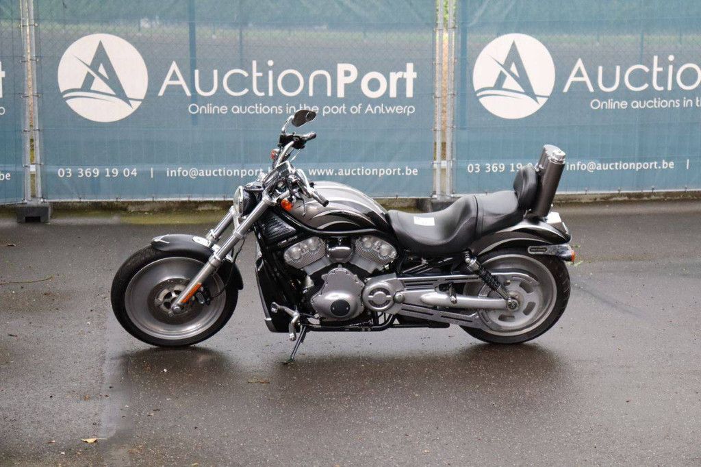Motorcycle Harley Davidson V-Rod VRSC Petrol 2012