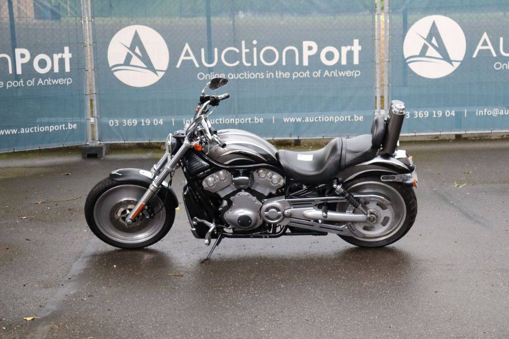 Motorcycle Harley Davidson V-Rod VRSC Petrol 2012