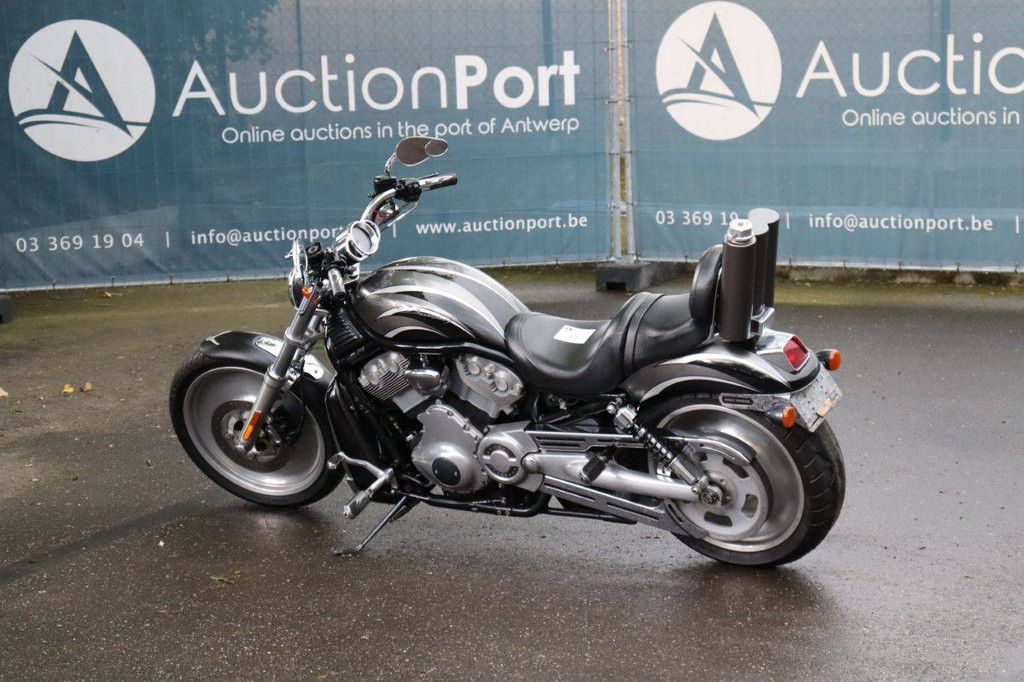 Motorcycle Harley Davidson V-Rod VRSC Petrol 2012