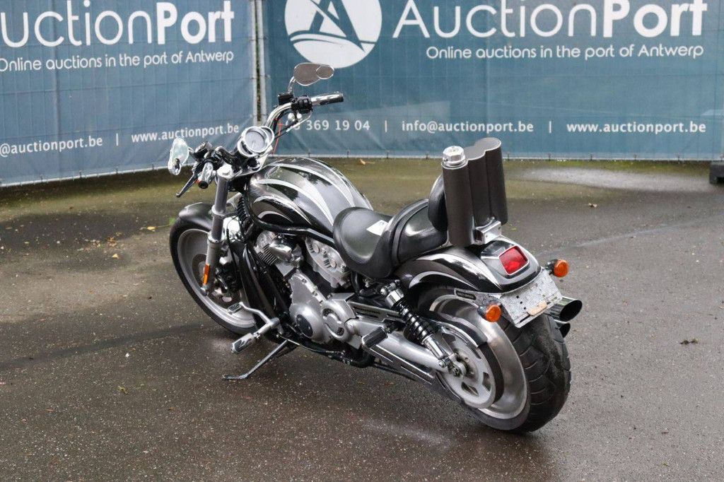 Motorcycle Harley Davidson V-Rod VRSC Petrol 2012