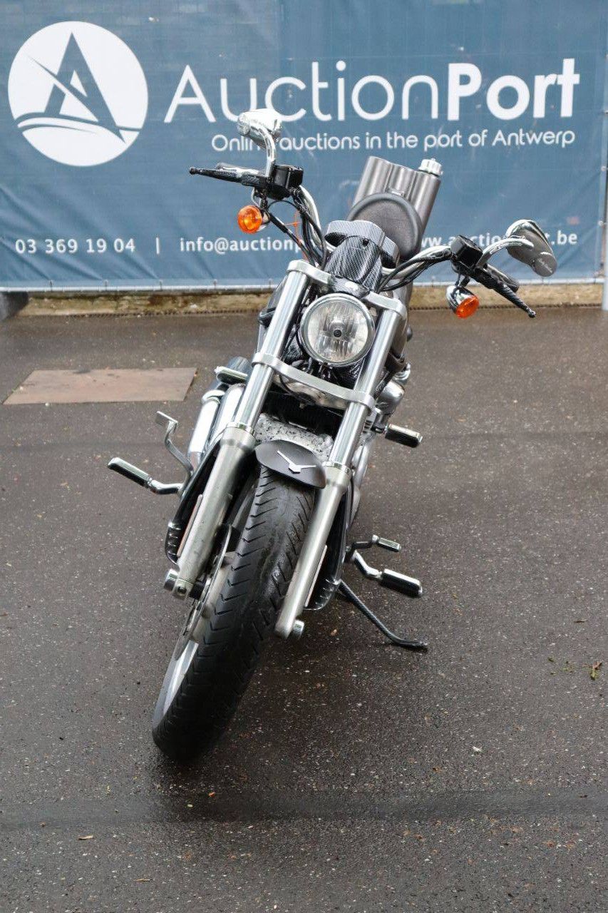 Motorcycle Harley Davidson V-Rod VRSC Petrol 2012