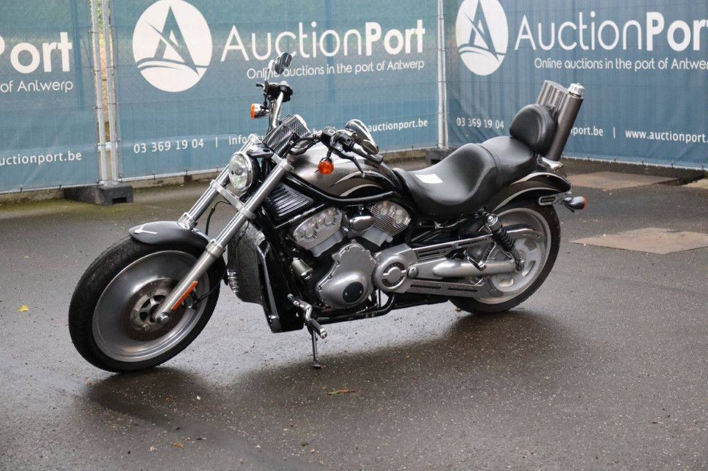 Motorcycle Harley Davidson V-Rod VRSC Petrol 2012