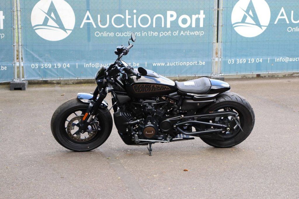 Motorcycle Harley-Davidson SPORTSTER 1250S Petrol 2022 (Margin)