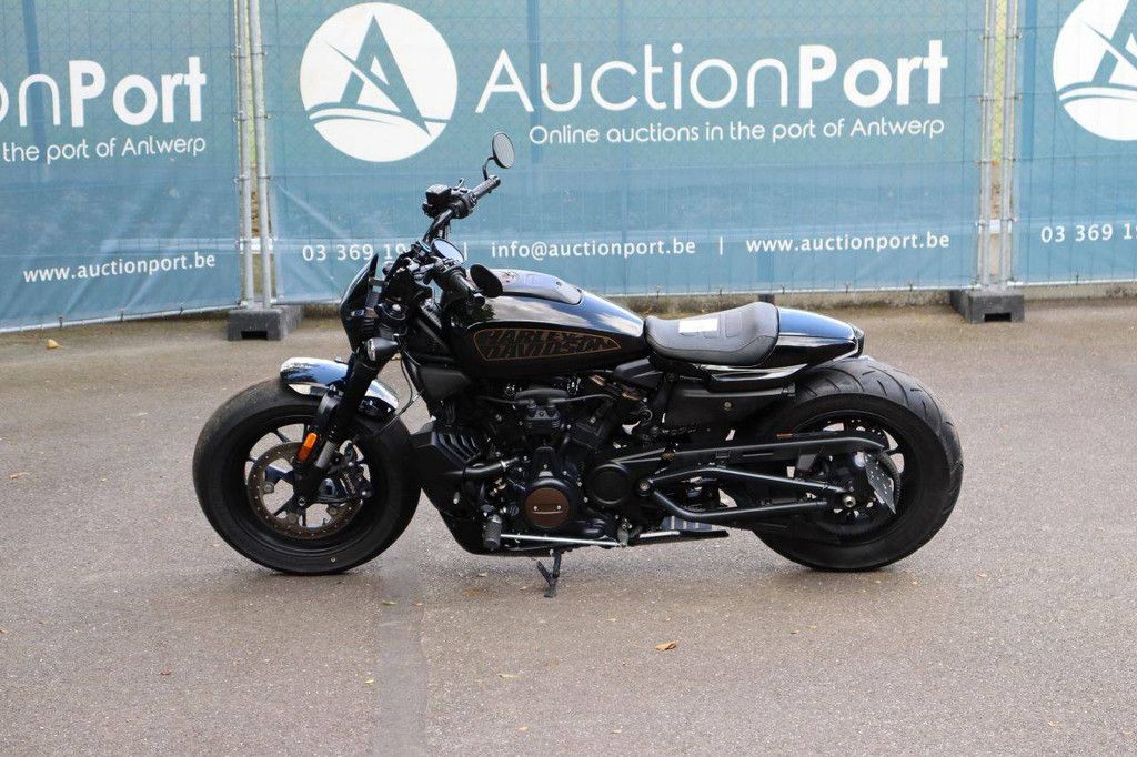 Motorcycle Harley-Davidson SPORTSTER 1250S Petrol 2022 (Margin)