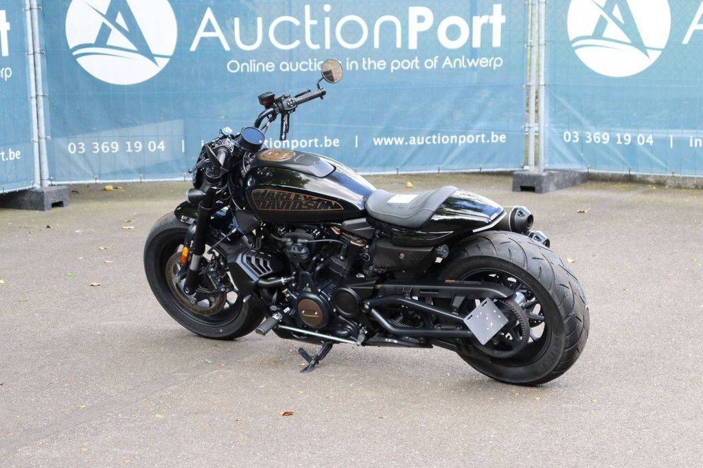 Motorcycle Harley-Davidson SPORTSTER 1250S Petrol 2022 (Margin)